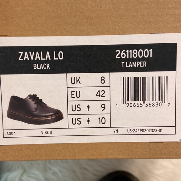 Dr.Martens Women’s Shoes size 10 brand new with box color black see all photos - Picture 14 of 16